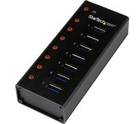 StarTech.com Hub USB 3.0 à 7 ports - 5Gbps - Concentrateur USB à montage mural / sur bureau avec boîtier métallique