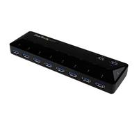 StarTech.com Concentrateur USB 3.0 (5Gbps) 10 ports avec Ports de Charge et de Synchronisation - 8 x USB-A, 2 x USB-A ports de Charge Rapide - Concentrateur USB Multiport Alimenté