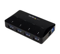 StarTech.com Hub USB 3.0 à 4 ports plus port dédié à la charge de 2,4 A - 5Gbps