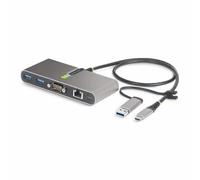 StarTech Hub USB-C à 2 Ports USB-A avec Ethernet et RS
