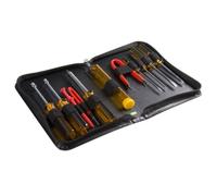 StarTech Kit d'Outils Informatiques 11 Pièces (CTK200) | Trousse à outils PC, Boîte de transport à glissière, Tournevis et tourne-écrous