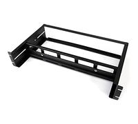 StarTech Kit Rail DIN 2U Rack 19", Profondeur Réglable, 12,5kg (ADJDINKIT) | Rails Top Hat, Mini et G, Montage en rack, Compatible