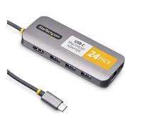 StarTech Lot de 24 stations d'accueil USB-C pour MacBook Pro M1 M2 M3 M4 et Windows, HDMI 4K 60 Hz, USB 5 Gbit/s, charge 100 W