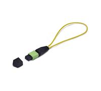 StarTech Module Loopback MPO, Adaptateur de Bouclage Fibre Optique Monomode 9/125 MPO-12 Femelle, Testeur Loopback MPO/MTP-APC, Testeur de Bouclage Femelle