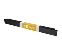 StarTech Panneau d'obturation 1U BLANKP10 – 19" Acier Noir – Pack de 10