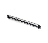 StarTech Panneau Keystone Vierge 48 Ports 1U STP Cat6 (C6PANELSTP481U)