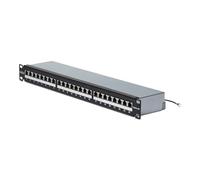 StarTech Panneau Patch Cat6a STP 24 Ports 1U, Type 110 (C6APANELSTP241UPD)
