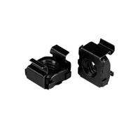 StarTech.com Écrou cage M5 - Pack de 100 - Écrous cage M5 de montage pour rack et armoire serveur - Noir - Écrous à cage