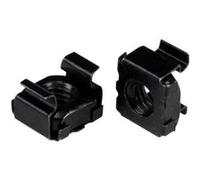StarTech.com Écrou cage M5 - Pack de 100 - Écrous cage M5 de montage pour rack et armoire serveur - Noir - Écrous à cage