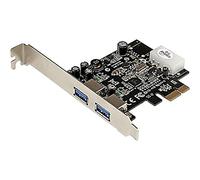 StarTech Pexusb3s25 Carte adaptateur Pci Express Superspeed USB 3.0 2 ports avec Uas