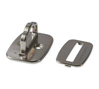 StarTech Fente de verrouillage pour ordinateur portable LTANCHORL – Plaque ancrage acier large argent