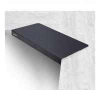 StarTech Plateau d'angle Acier à Pince pour Clavier, Souris (DSKCRNRSLV) | Bureau en L, Extension de bureau, Repose-poignets, Revêtement poudre