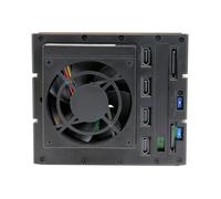StarTech.com Rack amovible / Backplane sans tiroir pour 4x HDD SAS II/SATA III 6Gb/s de 3,5" avec échange à chaud - Aluminium