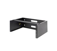 StarTech.com Rack Mural 4U - Support à Fixation Murale 19" - Profondeur 35cm (Low Profile) - Support Mural pour Panneaux de Brasage et Équipement Informatique - Max 20kg (WALLMOUNT4) - support de montage pour périphérique réseau - 4U - 19"