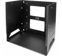 StarTech Rack mural serveur 8U WALLSHELF8U - acier 2 montants étagère intégrée, profondeur ajustable
