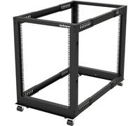 StarTech Rack serveur 4postrack15u réglable, cadre ouvert, 15U - 4
