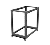 StarTech Rack serveur 4POSTRACK18U réglable 18U 4 montants cadre ouvert 55,9–101,5 cm