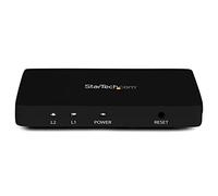 StarTech Répartiteur HDMI, 1 vers 2, 4K 30Hz, Audio 7.1 (ST122HD4K)