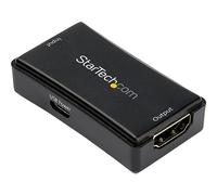 StarTech Prolongateur HDMI HDBOOST4K2 – 4K 60Hz, jusqu'à 14 m, alimenté par USB, Son 7.1