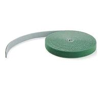 StarTech Rouleau Auto-Agrippant 15,2m Gestion de Câbles, Vert (HKLP50GN) | Attaches réutilisables, Sangles ajustables, Ruban crochets et boucles