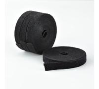 StarTech Bande auto-agrippante – Lot de 4, 4,6 m × 1,3 cm, noir, réutilisable
