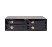 StarTech.com Backplane pour 4 disques durs SAS/SATA de 2,5" - Rack mobile 4x HDD / SSD avec échange à chaud