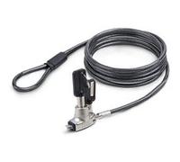 StarTech Antivol ordinateur portable compatible Slot Noble Wedge® Câble acier 1,5m serrure à clé