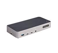StarTech.com USB-C Triple Monitor Docking Station - HDMI/DP Triple 4k USB C Dock