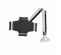 StarTech.com Support de bureau pour tablette ARMTBLTIW – Bras articulé réglable – Blanc – TAA