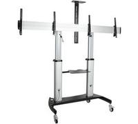 STARTECH Support chariot double à roulettes pour TV de 37' à 60' G