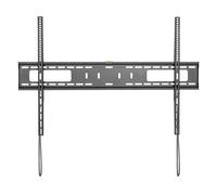 StarTech Support mural TV FPWFXB1 – Fixe 60 po à 100 po Acier Faible encombrement Noir