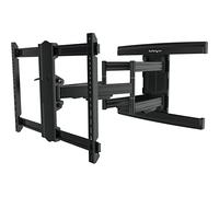 StarTech Support mural TV – Bras articulé à mouvement complet – Jusqu'à 100 pouces (254 cm) – Noir