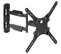 StarTech Support Mural TV Mouvement Complet 32 à 55 pouces (FPWARTB1M) | VESA, Orientable, Inclinable, Bras articulé, TV LCD LED, Profil bas, Universel
