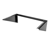 StarTech Support Mural Vertical 6U Panneau Brassage, 19", 48kg (RK619WALLV) | Rack mural, Reseau, Acier, Fixation verticale, Donnees