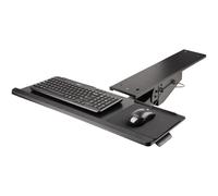 StarTech Support clavier coulissant KBTRAYADJ2 – clavier et souris ajustable en hauteur 25x66 cm