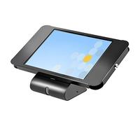 StarTech.com Secure Tablet Stand, Anti Theft Universal Tablet Holder for Tablets up to 10.5", Lockable Tablet Stand for Desk/ K-Slot Compatible, VESA Mount, Wall Mount Tablet Enclosure - Security POS Tablet Stand (SECTBLTPOS2) pied - pour tablette - noir