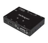 Startech Switch 2x1 VGA et HDMI vers VGA avec convertisseur HDMI vers VGA et commutation prioritaire - Commutateur VGA / HDMI - 1080p - Commutateur vidéo/audio - de bureau - pour P/N: SVA5N3NEUA