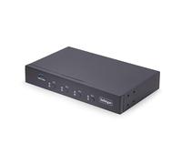 StarTech Switch KM 4 ports commutation souris, USB 3.0, audio 3,5 mm, partage 4 PC, TAA