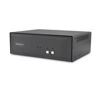 StarTech Switch KVM Audio USB 2 x KVM Audio USB Noir Métal
