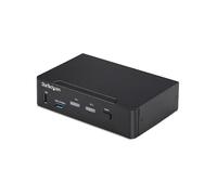 StarTech Switch KVM DisplayPort 2 ports – 4K 60 Hz, DP 1.2, 2 ports USB 3.0, Gestion EDID