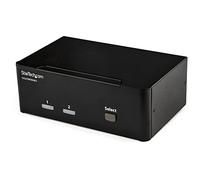 StarTech Switch KVM DisplayPort 2 ports Affichage double 4K 60 Hz