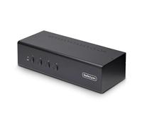 StarTech.com Commutateur KVM 4 ports DisplayPort pour 2 moniteurs 4K60Hz 2xUSB5Gbps 2xUSB2.0 TAA