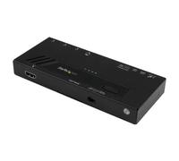Startech Switch vidéo HDMI automatique à 4 ports - Commutateur HDMI 4x1 avec commutation rapide et détection automatique - 4K - Commutateur vidéo/audio - 4 x HDMI - de bureau