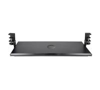 StarTech.com Under-Desk Keyboard Tray, Clamp-on Keyboard Holder, Supports up to 12kg (26.5lb), Sliding Keyboard and Mouse Drawer with C-Clamps, Height Adjustable Keyboard Tray - Black - Ergonomic Keyboard Tray (KEYBOARD-TRAY-CLAMP1) - tiroir à clavier