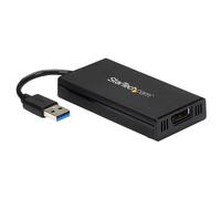 StarTech USB 3.0 to DisplayPort Adapter - DisplayLink Certified - 4K 30Hz - Adaptateur USB / DisplayPort - Conformité TAA - USB type A (M) pour DisplayPort (F) - USB 3.0 - 9 m - support 4K, alimentati