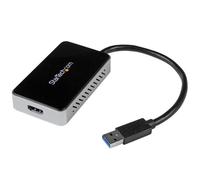 Startech Usb 3.0 to Hdmi External Video Card Multi Monitor Adapter With 1 Port Usb Hub - 1920x1200 / 1080p