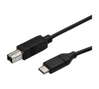StarTech USB C to USB B Printer Cable - 10 ft / 3m - USB C Printer Cable - USB C to USB B Cable - USB Type C to Type B (USB2CB3M) - Câble USB - USB-C (M) droit pour USB type B (M) droit - Thunderbolt