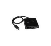 StarTech Usb-C Vers Multi-écrans Séparateur 2-Port MST Hub MSTCDP122DP