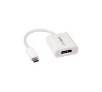 StarTech USB C Vers Port D'Affichage Adaptateur Type Dp 4K 60Hz Blanc