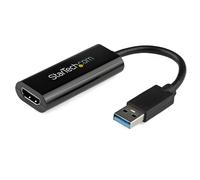 StarTech USB Type A Adaptateur féminin Homme à HDMI - Noir
